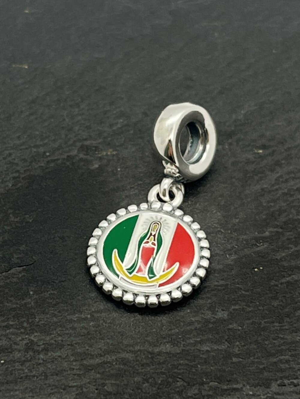 Pandora virgen de guadalupe Exclusive  Sterling Silver Dangle Charm Jewelry